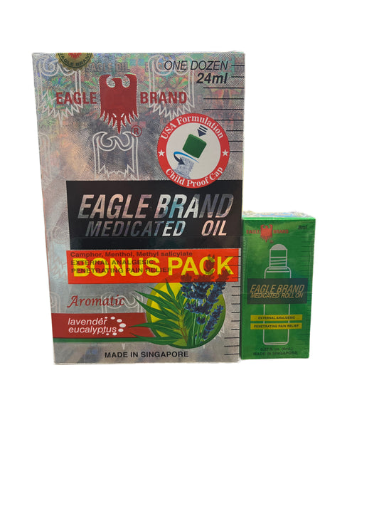 Eagle Brand Medicated Oil / Dau xanh