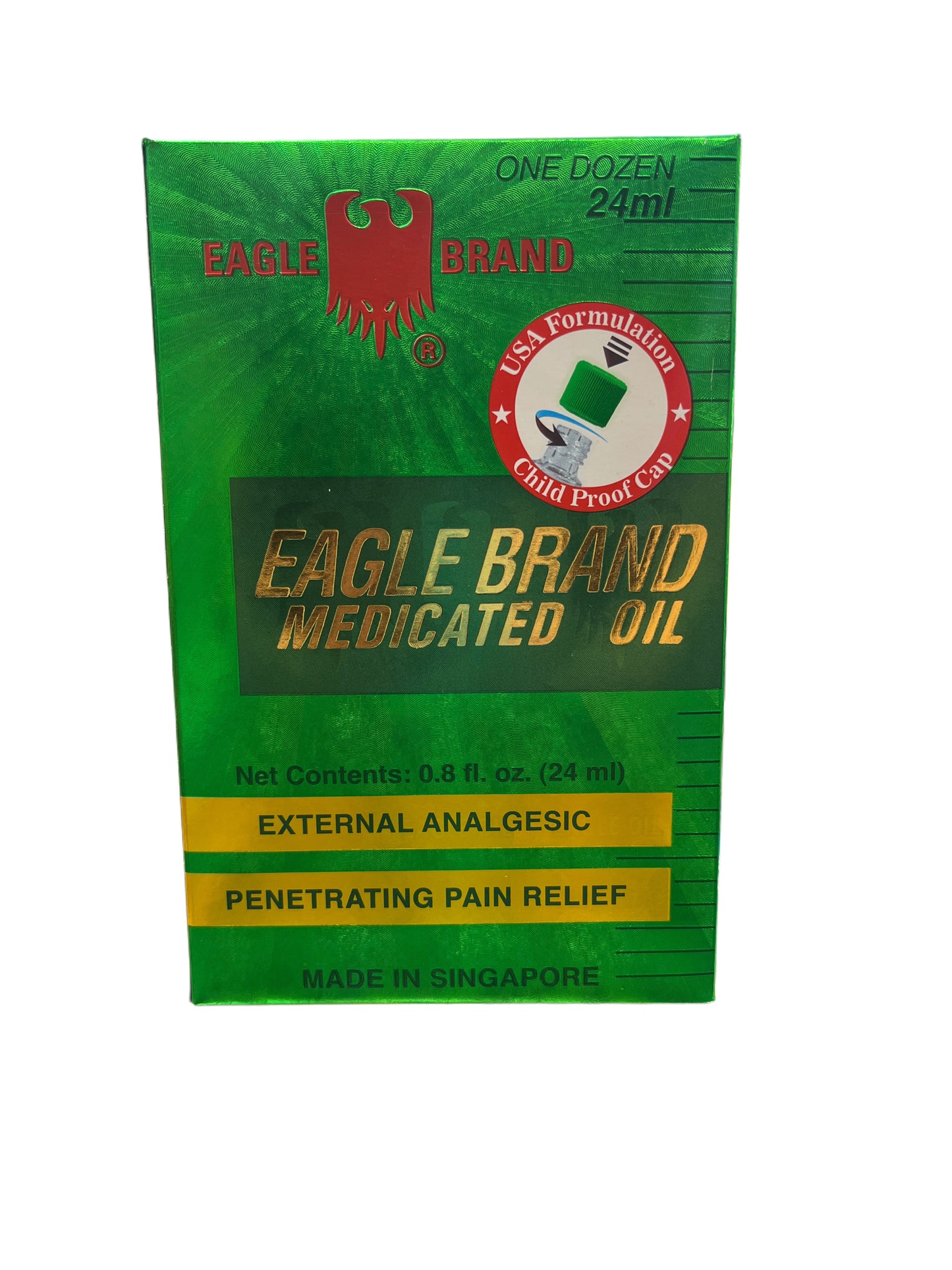 Eagle Brand Medicated Oil green / Dau xanh green