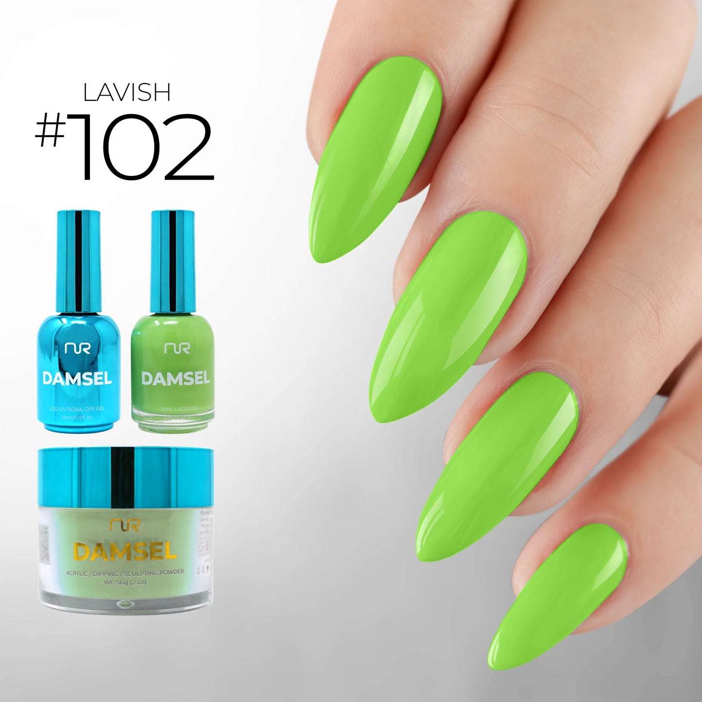 NR Lavish 4 in 1 #102 Kiwi Kool