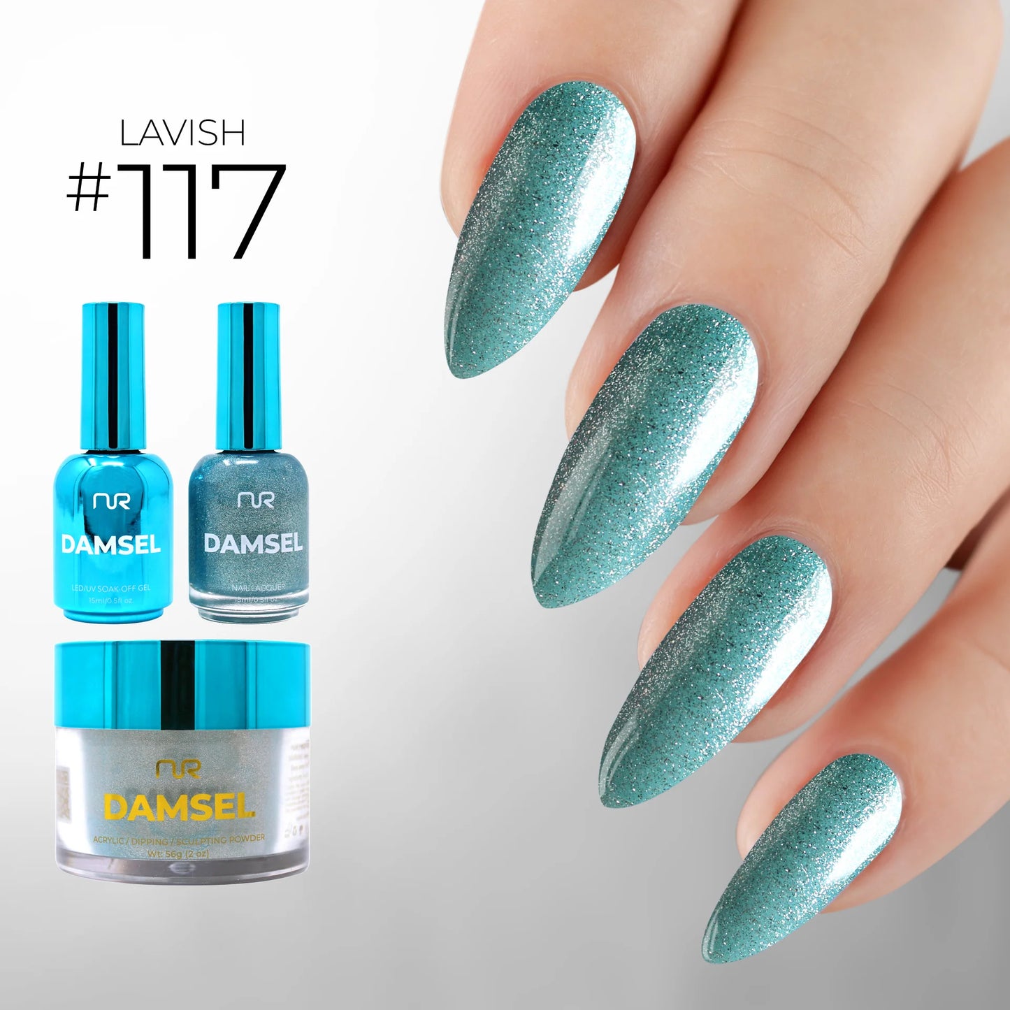 NR Lavish 4 in 1 #117 Sparkling Stardust