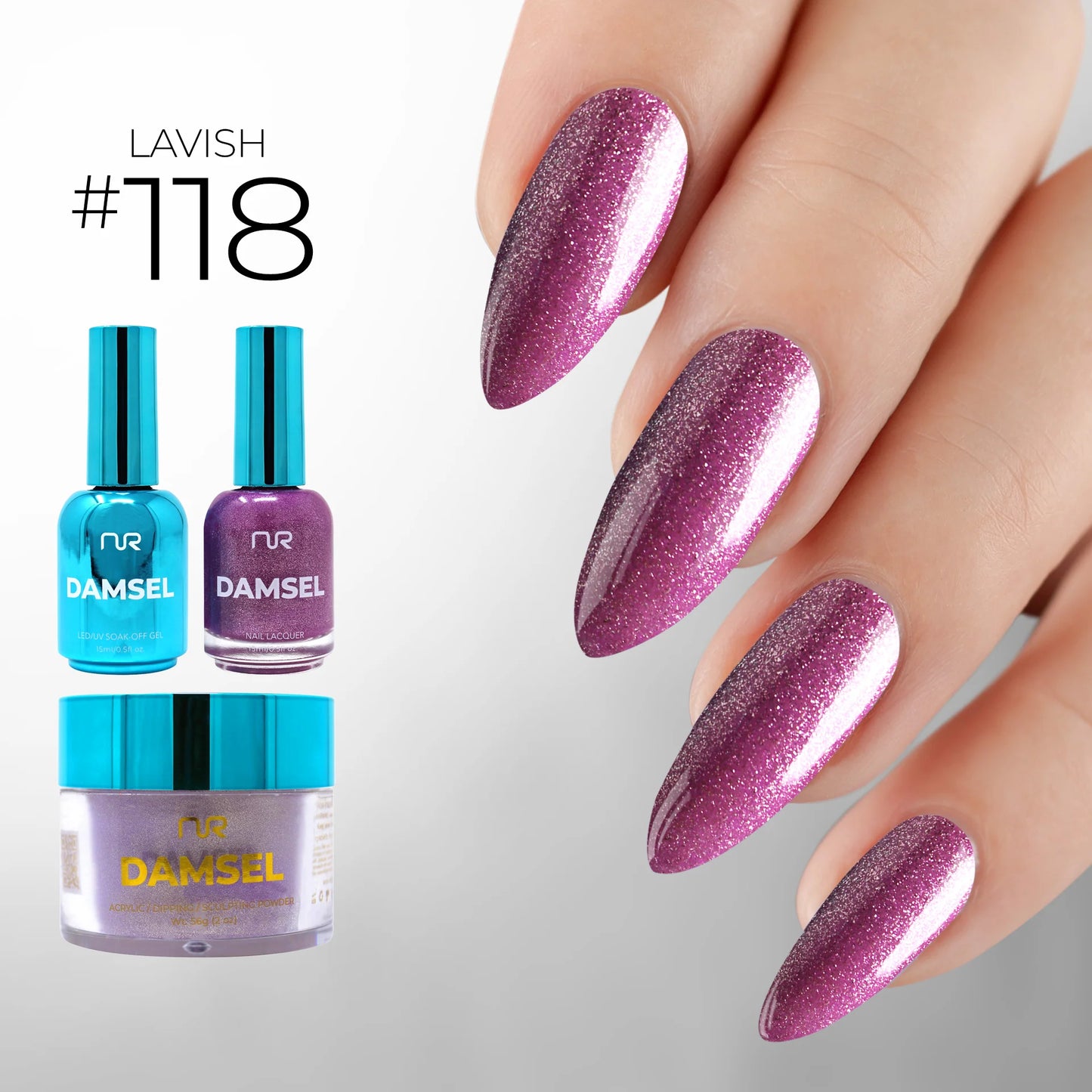 NR Lavish 4 in 1 #118 Galaxy Glitz