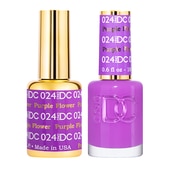 DND DC Duo Gel - #024 PURPLE FLOWER