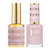 DND DC Duo Gel - #078 ROSE BEIGE