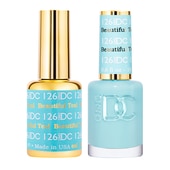 DND DC Duo Gel - #126 BEAUTIFUL TEAL